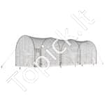 Didelis beisbolo smūgiavimo narvas su rėmu – 12 × 3,6 × 3,6 m - Image 9