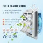 Sieninis ištraukimo ventiliatorius 262 mm – 753 CFM oro srautas, 27 W galia - Image 2