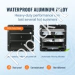 Sieninis ištraukimo ventiliatorius su nuotolinio valdymo pultu, 356 mm skersmens, 1024 CFM oro srautu - Image 5