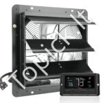 Sieninis ištraukimo ventiliatorius su nuotolinio valdymo pultu, 356 mm skersmens, 1024 CFM oro srautu - Image 9