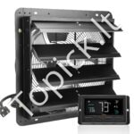 Sieninis ištraukimo ventiliatorius su nuotolinio valdymo pultu, 406 mm skersmens, 1747 CFM oro srautu - Image 8