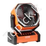 Nešiojamas stalinis ventiliatorius su 20 000 mAh baterija, 138 CFM oro srautu, 4 greičio lygiais - Image 8