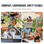 Nešiojamas stalinis ventiliatorius su 20 000 mAh baterija, 138 CFM oro srautu, 4 greičio lygiais - Image 5