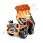 RC Savivartis – 9 Kanalų Nuotoliniu Būdu Valdomas Statybinis Sunkvežimis | 1:18 Masto Žaislinis Kipperis su Kėlimo Funkcija - Image 8