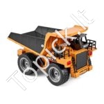 RC Savivartis – 9 Kanalų Nuotoliniu Būdu Valdomas Statybinis Sunkvežimis | 1:18 Masto Žaislinis Kipperis su Kėlimo Funkcija - Image 9