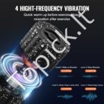 Vibracinis Fitneso Masažinis Rutulys – 4 Intensyvumo Lygiai, EPP Medžiaga - Image 7