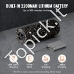 Vibracinis Fitneso Masažinis Rutulys – 4 Intensyvumo Lygiai, EPP Medžiaga - Image 4