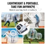 Pripučiamas „Bumper Ball“ 1,5 × 1,2 m ( burbulinis kamuolys ) - Image 5