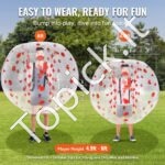 Pripučiamas „Bumper Ball“ 1,5 × 1,2 m ( burbulinis kamuolys ) - Image 2