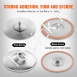 Reguliuojamas šokių stulpas – 216–270 cm | Sidabrinis, sukamasis ir statinis režimas, profesionalioms treniruotėms namuose ar studijose - Image 6