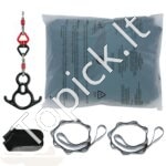 Aerial jogos hamako rinkinys 10 × 2,8 m žalias - Image 8