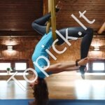 Aerial jogos hamakas 4 × 2,8 m – auksinis, 1000 kg apkrova - Image 7