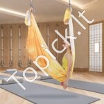 Aerial jogos hamako rinkinys 5 × 2,8 m, auksinis - Image 7