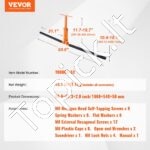 Kajakų laikiklis su tvirtinimu prie lubų – talpina 2 kajakus, reguliuojamas aukštis, tvirta plieninė konstrukcija - Image 3