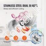 Elektrinis daržovių pjaustytuvas iš nerūdijančio plieno - Image 3