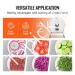 Elektrinis daržovių pjaustytuvas iš nerūdijančio plieno - Image 5