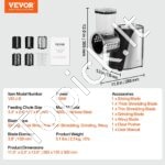 Elektrinė sūrio ir daržovių trintuvė – 250 W - Image 6