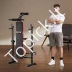 Reguliuojamas treniruoklių suolelis su atlošu, 272 kg talpa, sulankstomas dizainas - Image 2