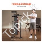 Reguliuojamas treniruoklių suolelis su atlošu, 172 kg talpa, sulankstomas dizainas - Image 7