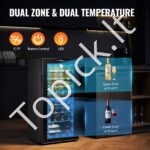 Vyno šaldytuvas 32 buteliams | Dviguba temperatūros zona - Image 2