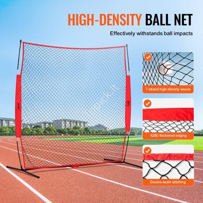 Apsauginis backstop tinklas 283 × 107 × 212 cm - Image 2