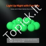 110 dalių spalvinga rutuliukų trasa vaikams | Lavinamoji konstrukcija su rutuliukais | Kūrybiškas ir motoriką lavinantis žaislas vaikams - Image 11