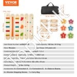 6 dalių Vaikiškas Balansavimo Lentų Rinkinys | Tvirti Spalvoti Balansavimo Takeliai Vidaus ir Lauko Judriems Žaidimams - Image 7