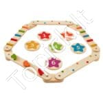 6 dalių Vaikiškas Balansavimo Lentų Rinkinys | Tvirti Spalvoti Balansavimo Takeliai Vidaus ir Lauko Judriems Žaidimams - Image 9