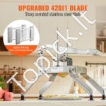 Profesionali daržovių pjaustyklė 3/8" & 3/16 colio - Image 3