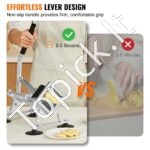 Komercinė daržovių ir vaisių pjaustyklė – 3/8 colio pjūvis - Image 2