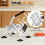 Komercinė daržovių ir vaisių pjaustyklė – 3/8 colio pjūvis - Image 3