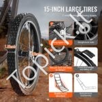 Sulankstomas elnių ir žvėrių transportavimo vežimėlis – 136 kg - Image 2