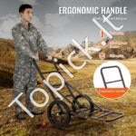 Sulankstomas elnių ir žvėrių transportavimo vežimėlis – 136 kg - Image 4