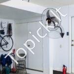 Sieninis pramoninis ventiliatorius, 44,45 cm skersmens, 4000 CFM oro srautu | 3 greičiai, atsparus vandeniui, skirtas sandėliams, šiltnamiams, dirbtuvėms ir terasoms - Image 7