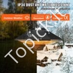 Lubinis infraraudonųjų spindulių šildytuvas 2000 W - Image 3