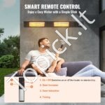 Infraraudonųjų spindulių šildytuvas 3000 W su nuotolinio valdymo pultu ir IP65 apsauga - Image 5