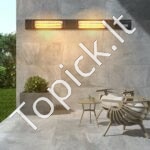 Infraraudonųjų spindulių šildytuvas 3000 W su nuotolinio valdymo pultu ir IP65 apsauga - Image 7
