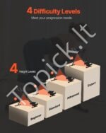 Reguliuojamas pilvo preso treniruoklis namams – iki 200 kg apkrovos - Image 6