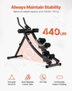 Profesionalus pilvo preso treniruoklis – namų sporto įranga iki 200 kg apkrovos - Image 7