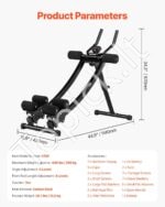 Profesionalus pilvo preso treniruoklis – namų sporto įranga iki 200 kg apkrovos - Image 3