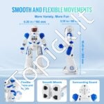 Interaktyvus RC robotas vaikams nuo 3 metų | Kalba, šoka, reaguoja į gestus | Programuojamas žaislas - Image 4