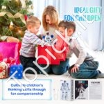 Interaktyvus RC robotas vaikams nuo 3 metų | Kalba, šoka, reaguoja į gestus | Programuojamas žaislas - Image 3