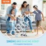 Interaktyvus RC robotas vaikams nuo 6 metų | Kalba, šoka, reaguoja į gestus | Programuojamas žaislas - Image 7