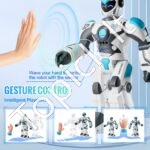 Interaktyvus RC robotas vaikams nuo 6 metų | Kalba, šoka, reaguoja į gestus | Programuojamas žaislas - Image 5