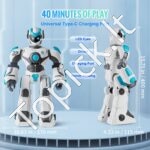 Interaktyvus RC robotas vaikams nuo 6 metų | Kalba, šoka, reaguoja į gestus | Programuojamas žaislas - Image 3