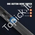 Šviesos kardas su 14 RGB spalvų ir 6 garso efektais, 78 cm ilgio | Įkraunamas, su aliuminio rankena ir judesio valdymu - Image 5