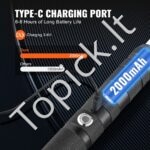 Šviesos kardas su 14 RGB spalvų ir 6 garso efektais, 78 cm ilgio | Įkraunamas, su aliuminio rankena ir judesio valdymu - Image 6