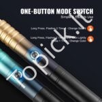 Šviesos kardų rinkinys su 12 RGB spalvų ir 4 garso efektais, 975 mm ilgio, 2 vnt | Įkraunami, su aliuminio rankenomis ir judesio valdymu - Image 5