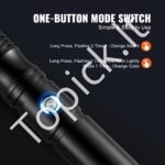 Šviesos kardas su 12 RGB spalvų ir 16 garso efektų, 100 cm ilgio | Įkraunamas, su aliuminio rankena ir judesio valdymu - Image 5