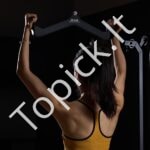 V-Bar T-Bar kabelinė rankena treniruokliui – Efektyvios nugaros, bicepsų ir tricepsų treniruotės namuose - Image 2